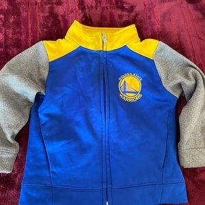 Toddler Boy Golden State Warriors Jacket Size 2T